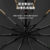 Wholesale 24-bone fully automatic umbrella, double-bone wind-resistant and thick black rubber sun protection, all-weather umbrella factory direct sales Application Scenario